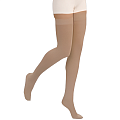 Чулки компрессионные с закрытым носком, класс компрессии 1, ТК.931 (Размер: №2+ Цвет: Бежевый)