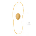 СТ-236 Ортопедический пелот "капля" (Размер: L)