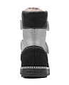 Ботинки детские мех, кожа TAPiBOO арт.23010 (Размер: 35 Цвет: Серебристый)