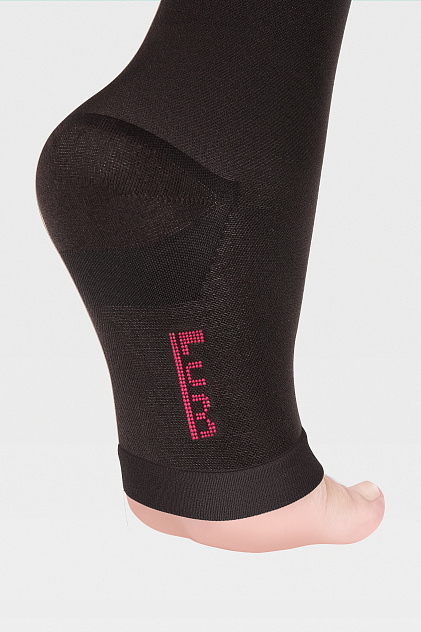 Чулки компрессионные (открытый носок) 1 класс Idealista ID-310